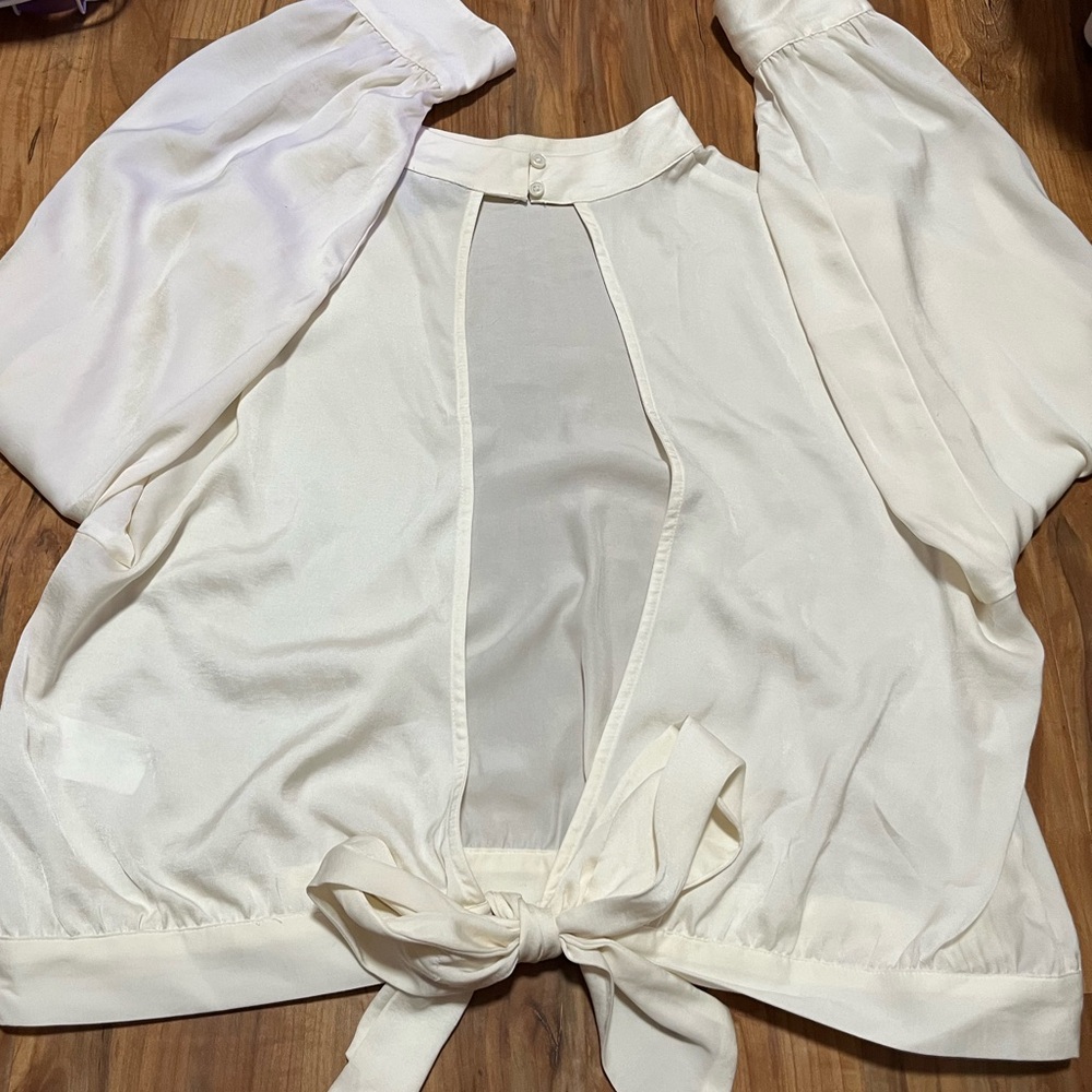 Banana Republic Ivory Blouse